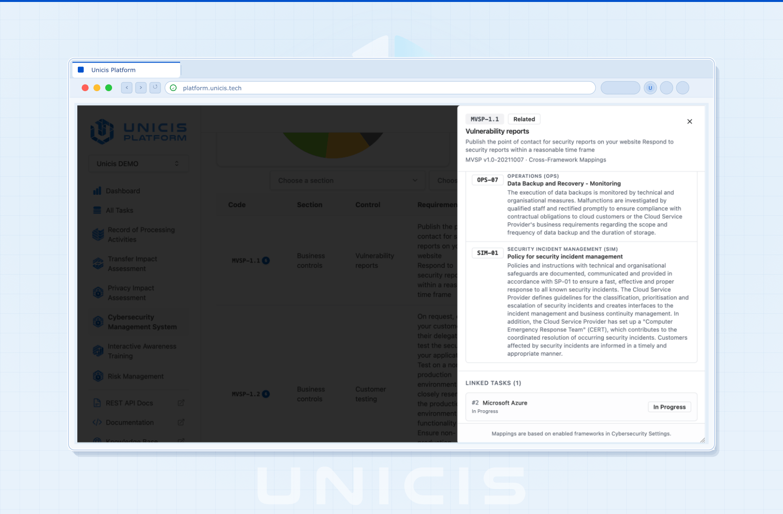 Task-Linked Controls & Evidence Management